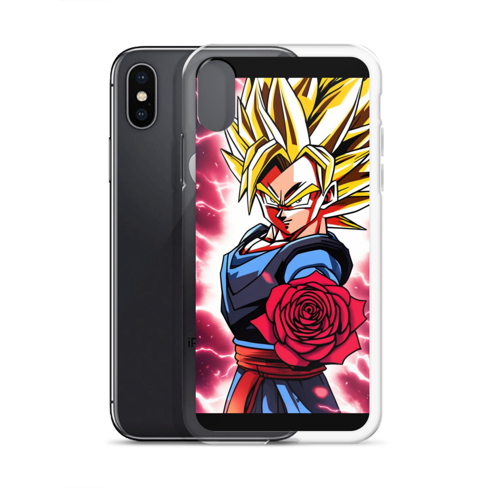 Super Saiyan Rose Edition Clear Case for iPhone®