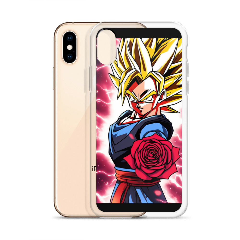 Super Saiyan Rose Edition Clear Case for iPhone®