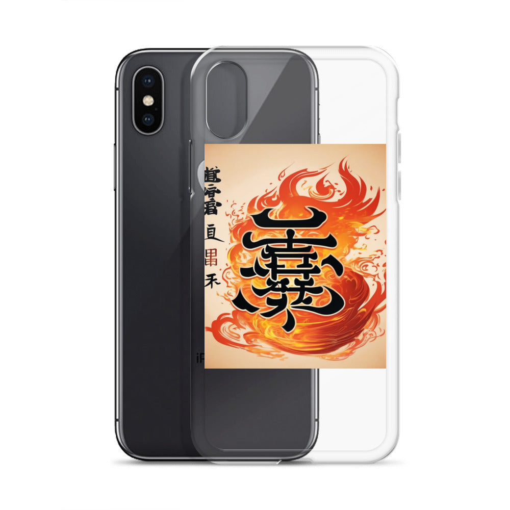 Positive Chinese Proverb Writings Clear Case for iPhone®