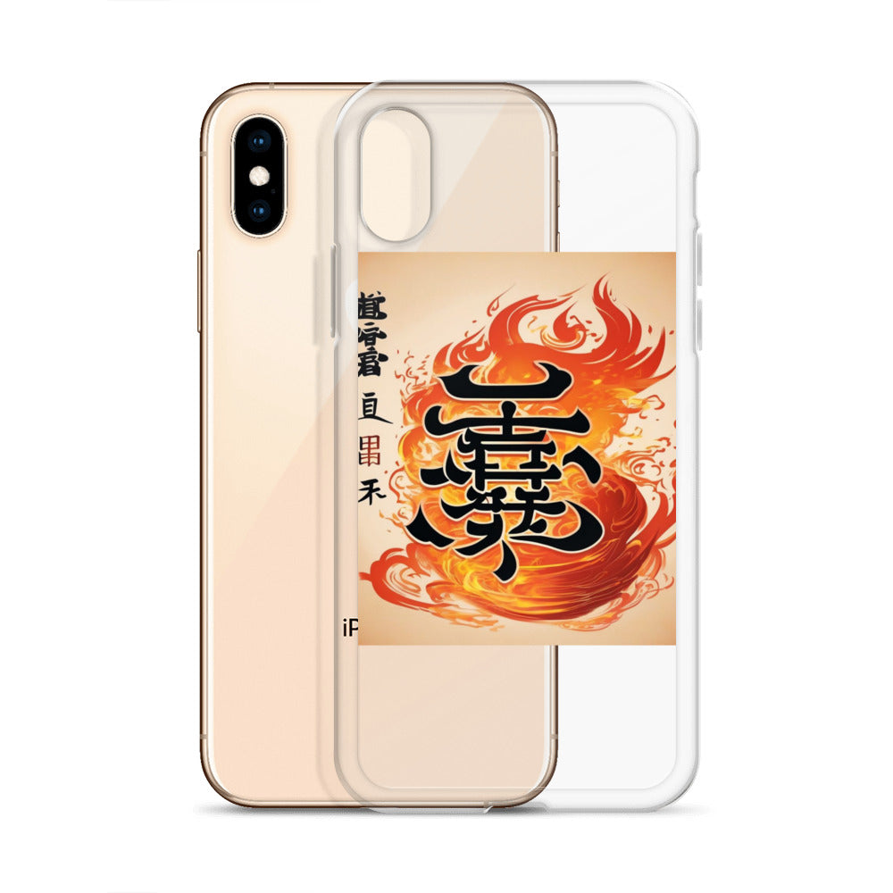 Positive Chinese Proverb Writings Clear Case for iPhone®