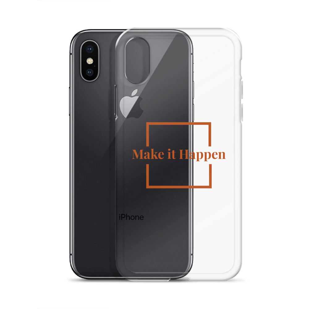 Make It Happen Clear Case for iPhone®