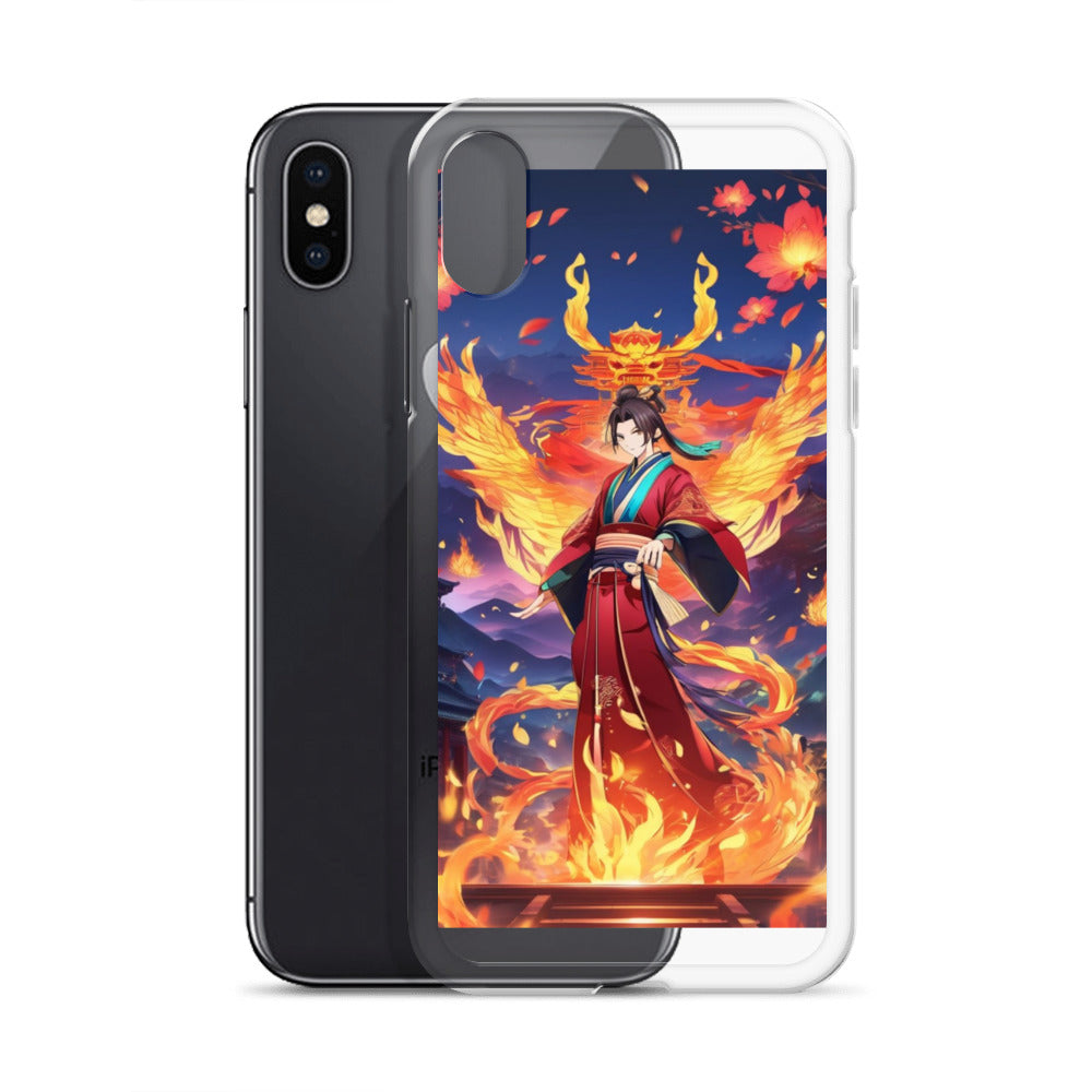 Fiery Gaesha Clear Case for iPhone®