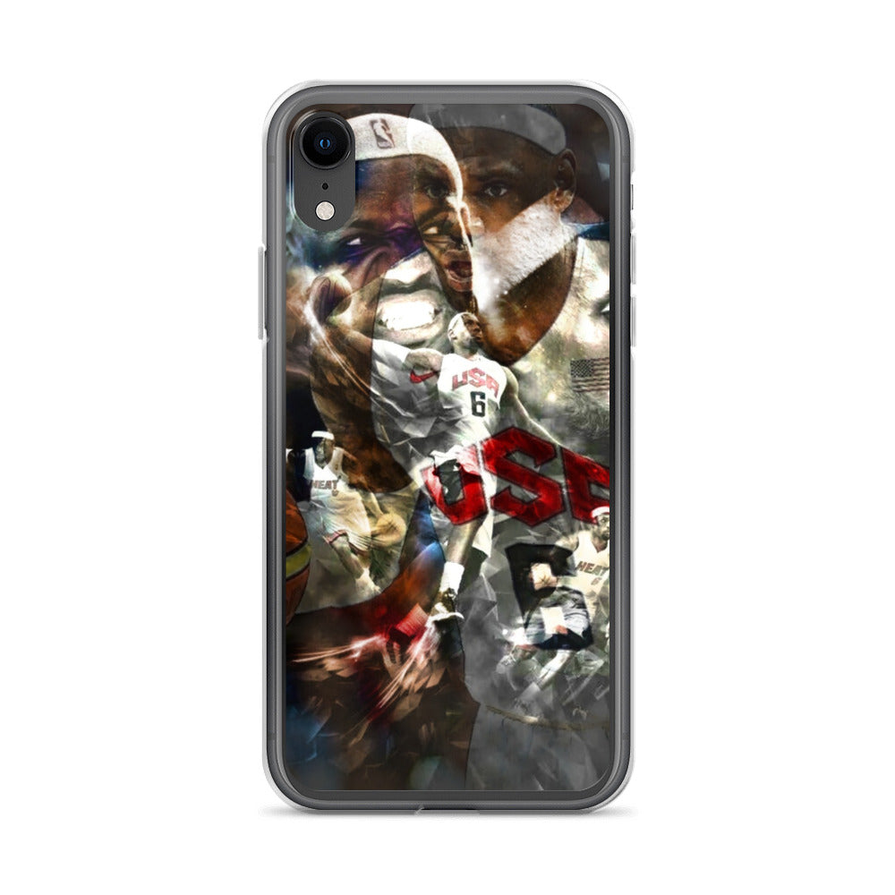 Lebron James Clear Case for iPhone®