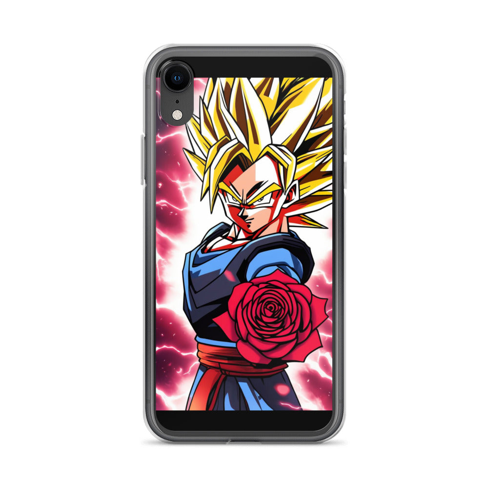 Super Saiyan Rose Edition Clear Case for iPhone®