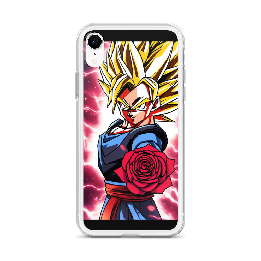 Super Saiyan Rose Edition Clear Case for iPhone®