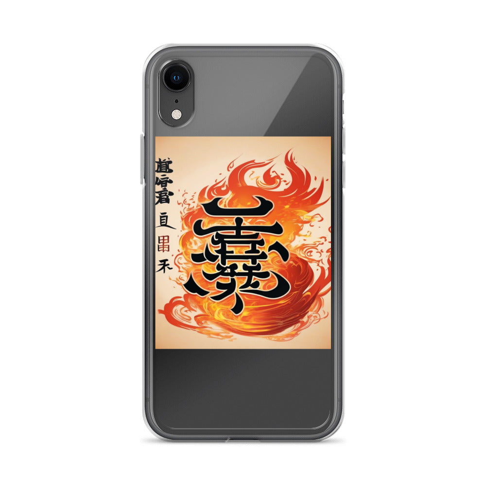 Positive Chinese Proverb Writings Clear Case for iPhone®