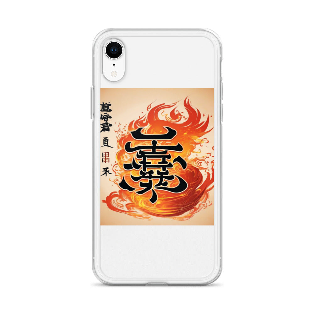 Positive Chinese Proverb Writings Clear Case for iPhone®