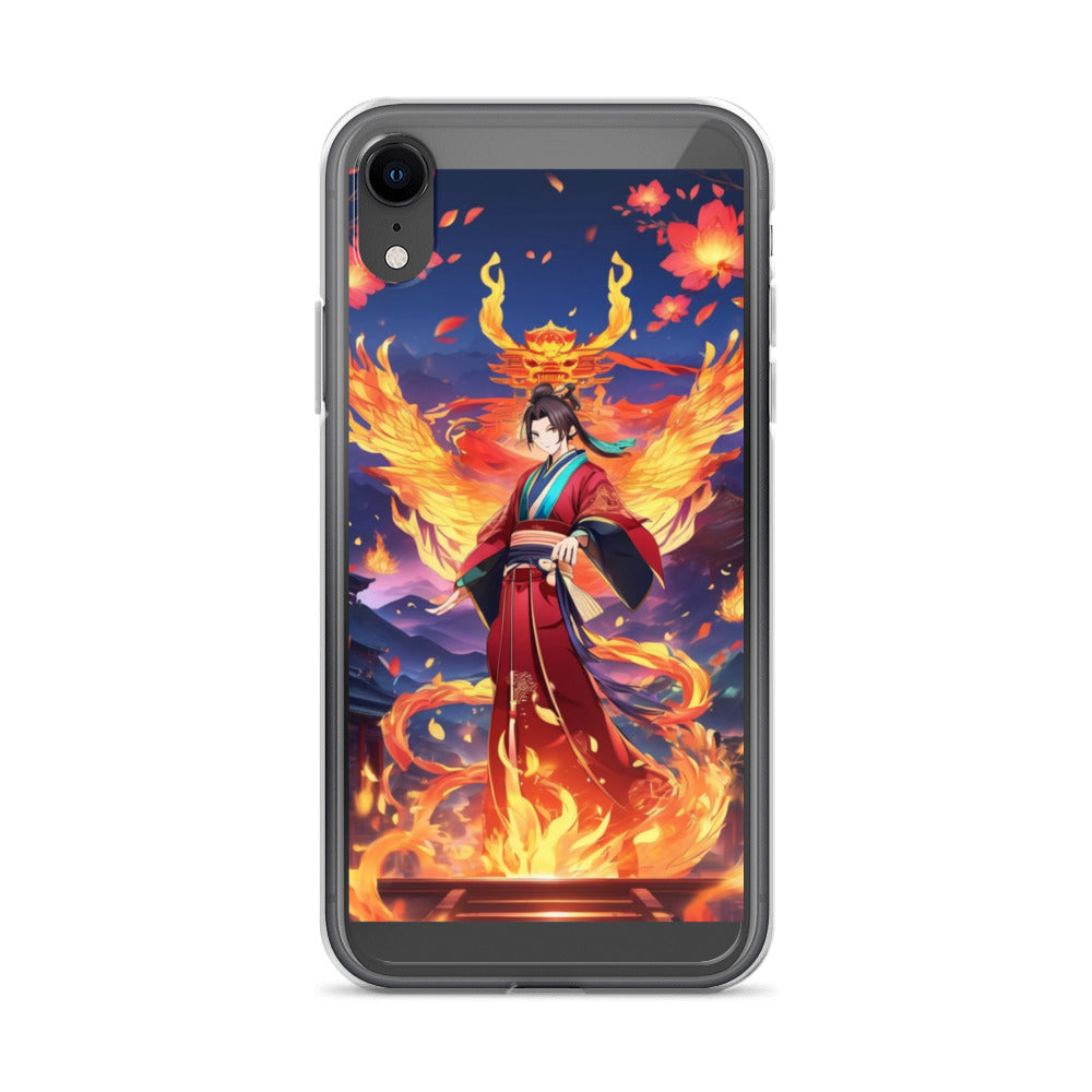 Fiery Gaesha Clear Case for iPhone®