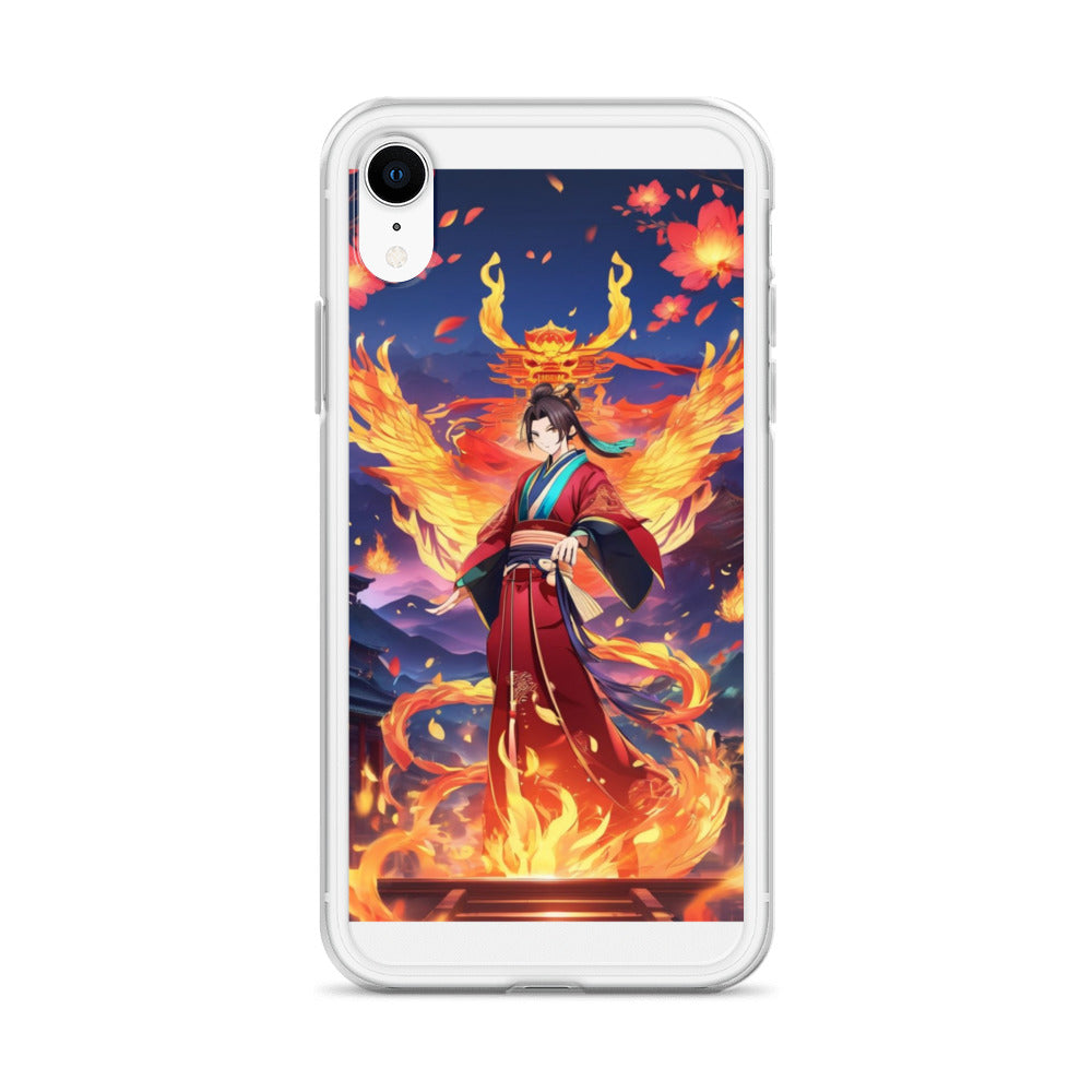 Fiery Gaesha Clear Case for iPhone®