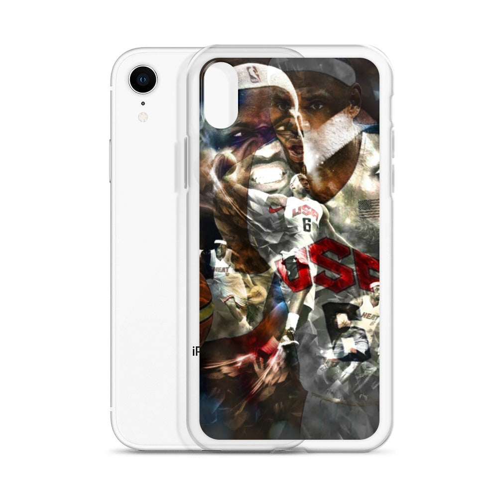 Lebron James Clear Case for iPhone®