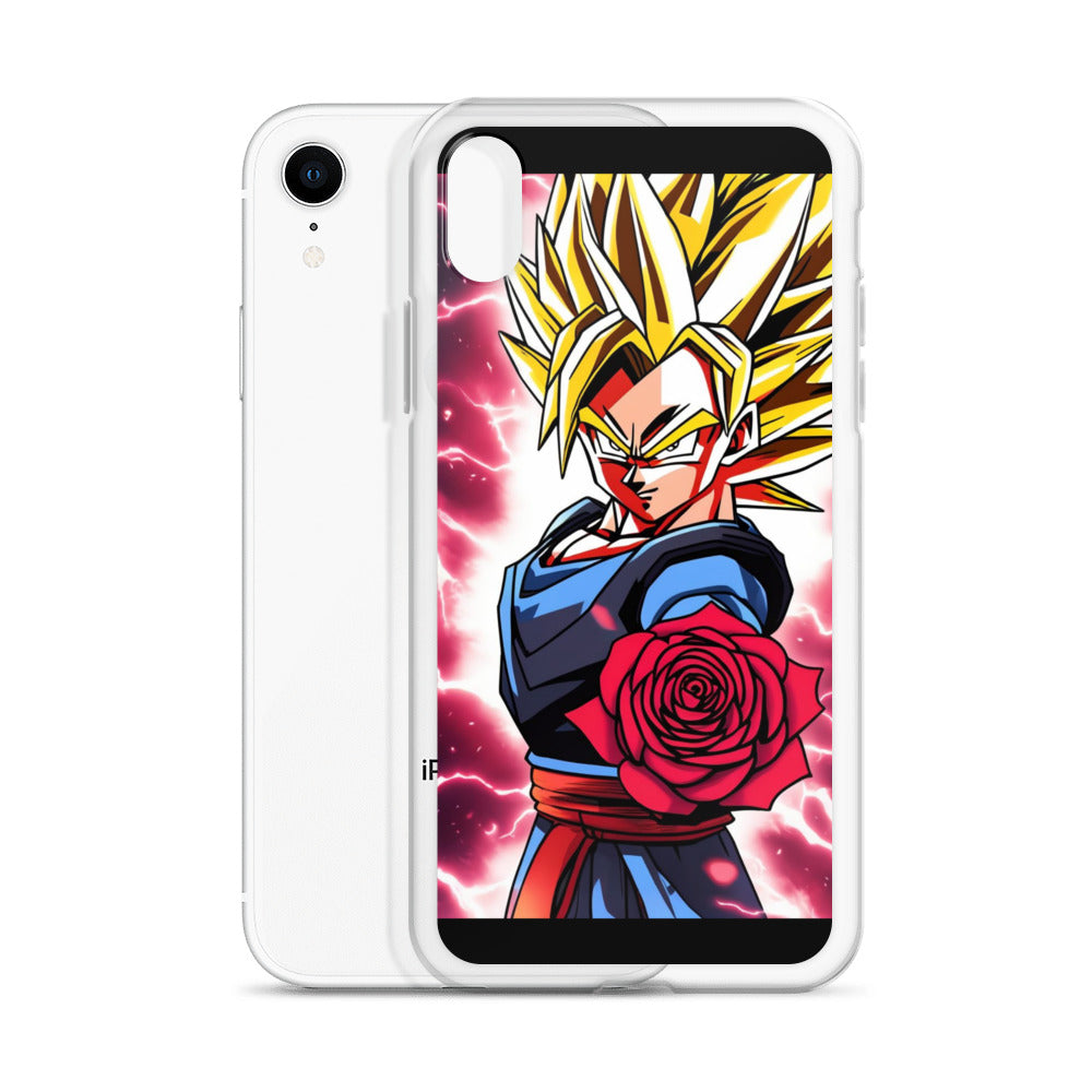 Super Saiyan Rose Edition Clear Case for iPhone®