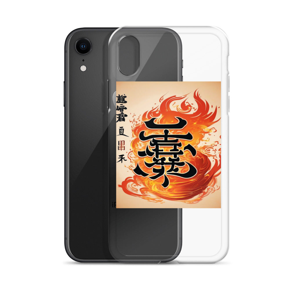 Positive Chinese Proverb Writings Clear Case for iPhone®