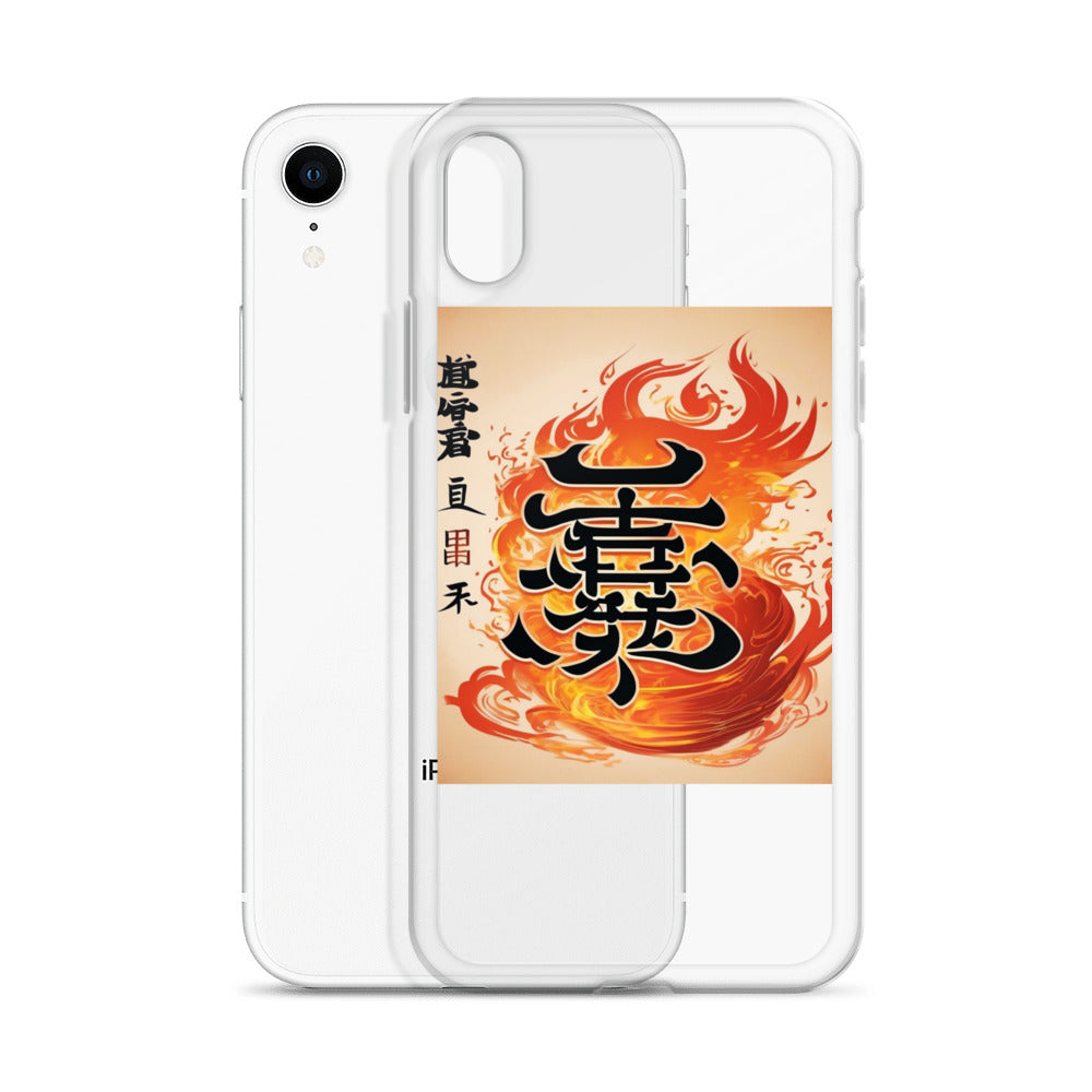 Positive Chinese Proverb Writings Clear Case for iPhone®