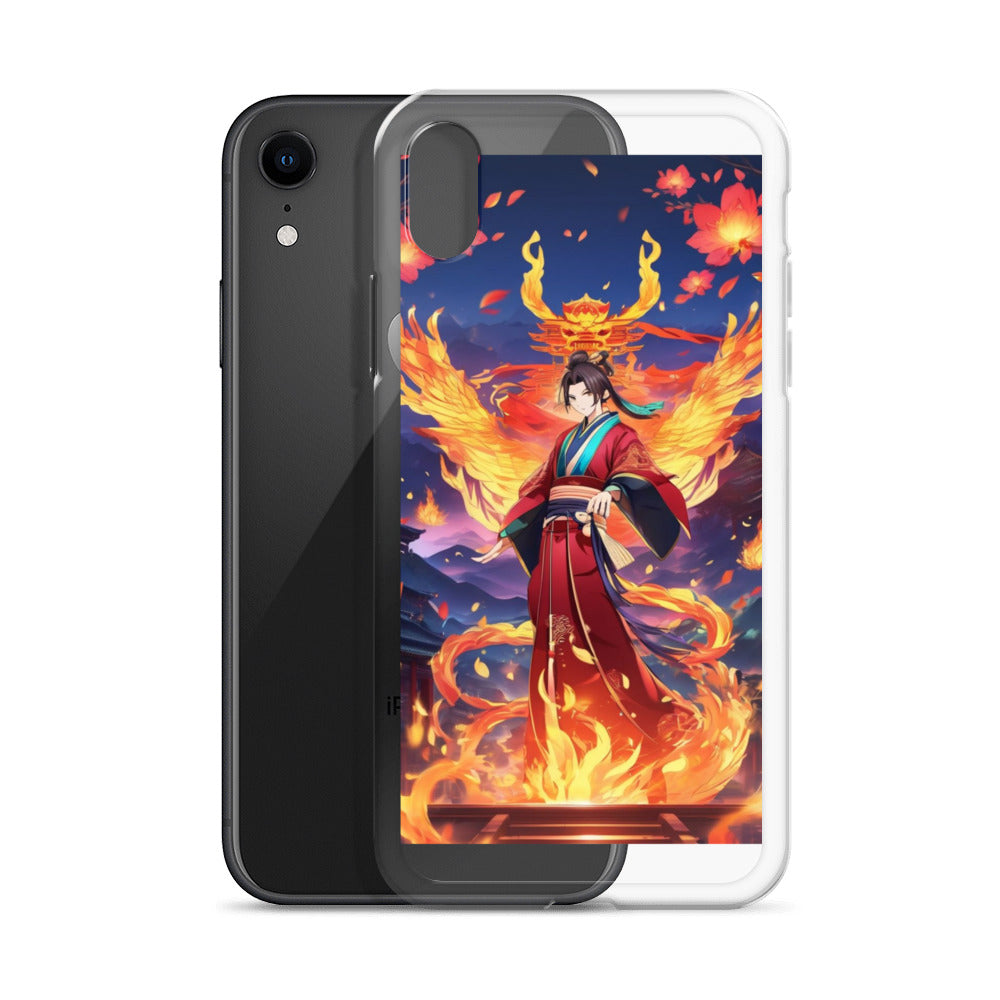 Fiery Gaesha Clear Case for iPhone®