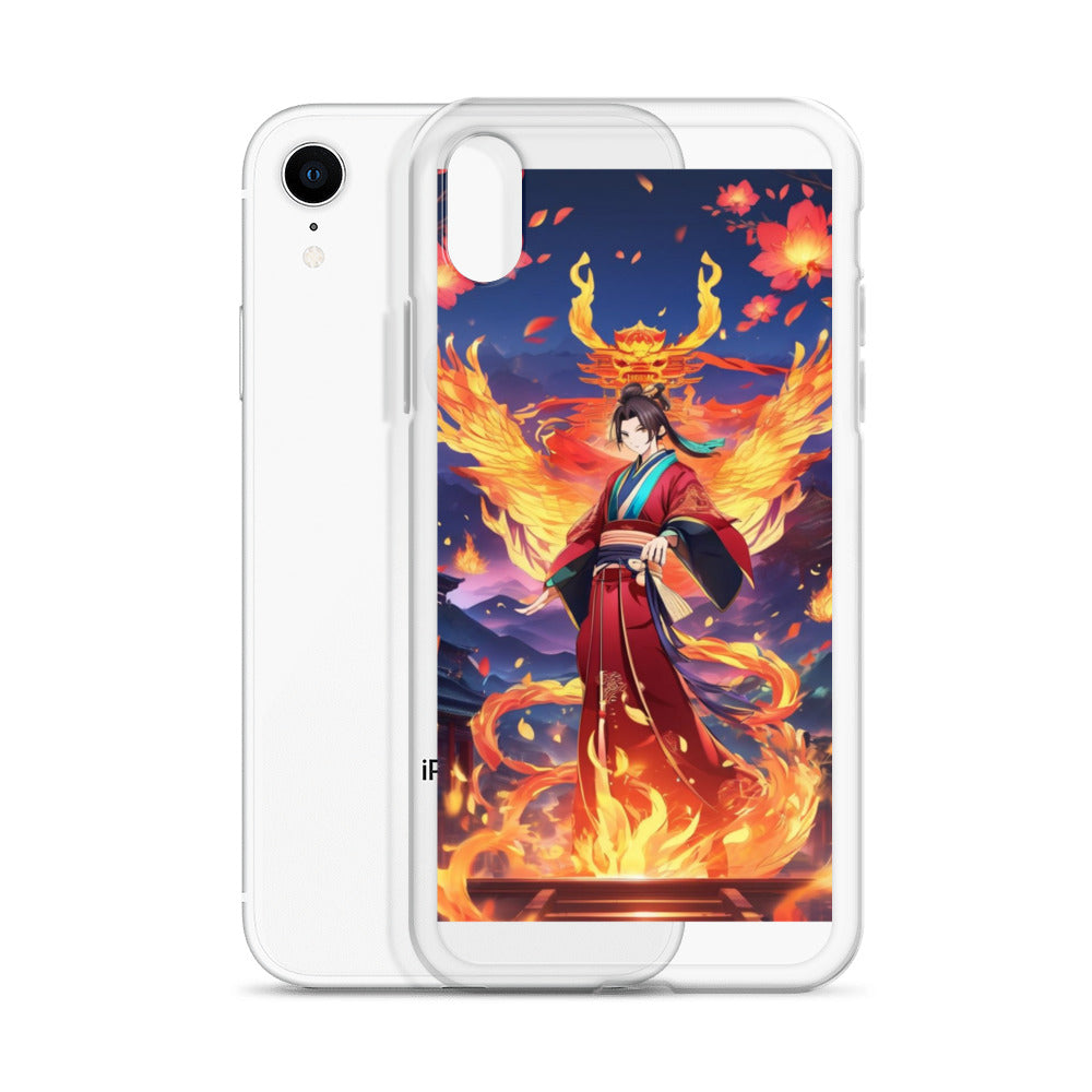 Fiery Gaesha Clear Case for iPhone®